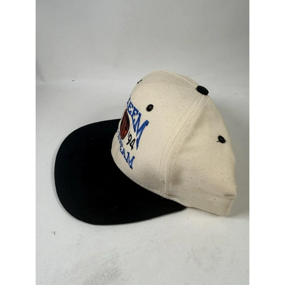 Vtg Hakeem The Dream Hat #34 94' Olajuwon SnapBack MVP Houston Rockets 90s Cap - Picture 3 of 7